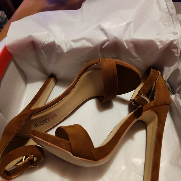 EUC Just Fab Whiskey High Heels. Size 7. SHIPS FREE - Picture 6 of 6